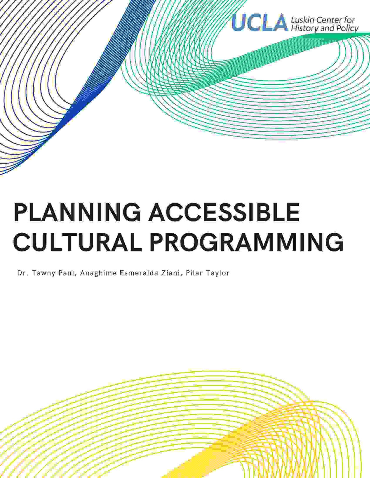Planning Accessible Cultural Programming